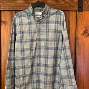 Southern Tide Blue Casual Button Down Shirt